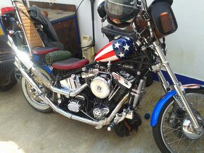 Harley Davidson Softail Easy rider Captain Amerika - 4