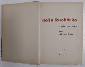 Naša kuchárka pre zdravých a chorých 1966 - 4