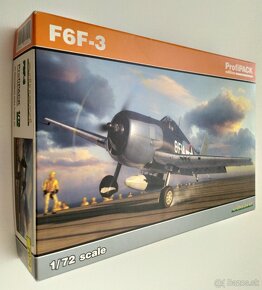 Eduard stavebnica F6F-3, ProfiPACK edition 2019,  1/72 - 4