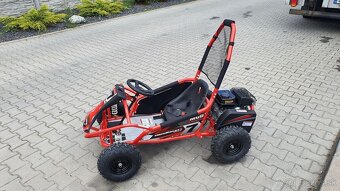 Dětská Bugina MiniRocket MudMonster 98ccm Červená - 4