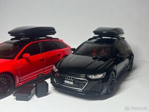 Audi RS6 Avant 1:24 - čierna alebo červená metalíza - 4