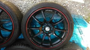 5x112 5x100 r17 ADVAN RACING dvojrozteč - 4