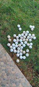 Predám používané golfové loptičky 80ks - 4