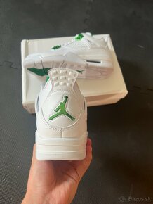 Nike Jordan 4 Metallic Green - 4