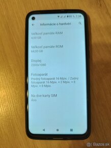 Predám MOTO G8 Power, modrý, 4/64 GB, 4G, Dual Sim, 8-jadro - 4