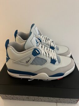 Nike jordan 4 Military blue - 4