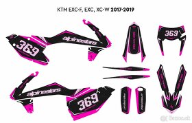 Polep KTM  EXC-F, EXC, SX, SXW - 4