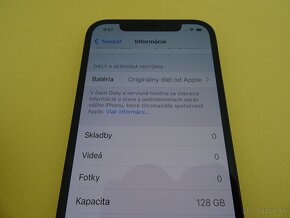 iPhone 12 PRO 128GB BLUE - ZÁRUKA 1 ROK - 100% BATERIA - 4