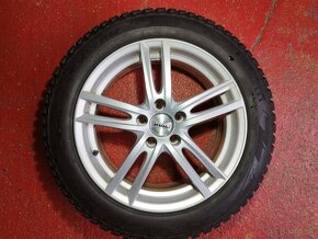 Hliníkové disky Prime Twin Silver + zimné pneu 215/55R17 - 4