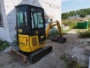 Báger Komatsu PC16, rýchloupinák, 3lyžice. - 4