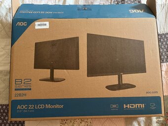 AOC LCD Monitor, B2 series, 22B2H - 4