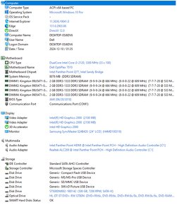 Predám desktop Dell Optiplex 7010 (i3-2120, 8GB RAM, 500 GB - 4