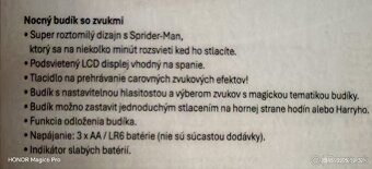 Nový budík so zvukmi Spiderman. - 4