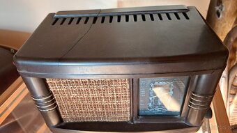 Philips 208U-45, poskodeny bakelit - 4