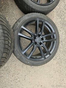 zimní Alu kola Superior BMW Audi VW 5x112 7,5jx18 et25 pneu - 4