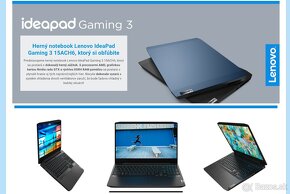 Predám notebook Lenovo Ideapad Gaming 3 - 4