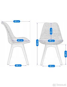 Jedálenské stoličky - 4