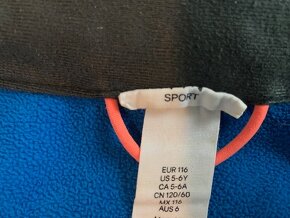 Detská prechodná bunda H&M 116, 5-6r + hracky a odevy gratis - 4