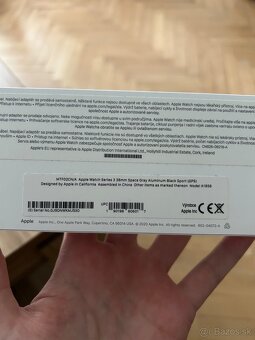 Apple Watch Series 3 (38mm) – Skvelý stav - 4