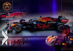 MAX VERSTAPPEN Redbull RB16B v mierke 1:18  GP Monaco 2021 - 4