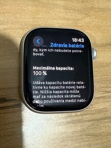 Predám Apple Watch 10 46mm Silver Stav nových hodiniek - 4