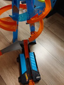 Hot Wheels draha Sky crash tower - 4