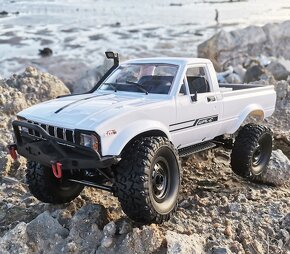 #Rc Jeep#Led svetlá#Kompletný#2,4ghz:35cm: Červený:Biely - 4