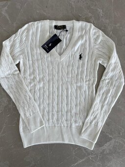 Ralph Lauren Polo dámsky sveter biela - 4