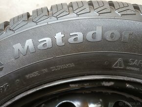 Zimné 185/60 r15 na diskoch 5x100 Škoda - 4