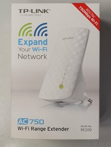 Rozširovač signálu WIFI - extender TP LINK RE200 - 4