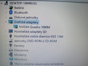 grafická karta z notebooku , NVIDIA Quadro 1000M - 4