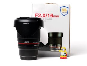 SAMYANG 16mm f/2 bajonet m4/3 - 4