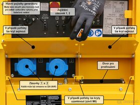 Elektrocentrála GD4SS 10 kW - 4