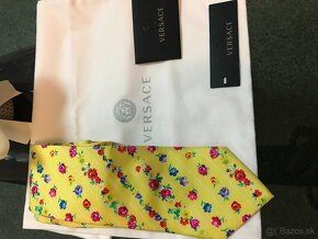 GIANNI VERSACE originál pánska kravata 100%silk - 4