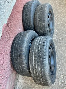 Predám zimné pneumatiky Barum POLARIS 185/60 R14 - 4