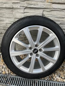 5x112 R19 Original Audi disky + 225/50R19 zimné pneumatiky - 4