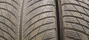 Predám 2ks jazdené zimné 245/45r18-100V Michelin - 4