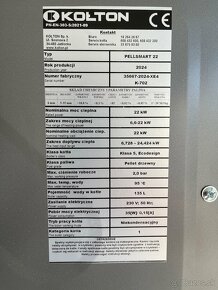 PellSmart Kolton 22KW K-702 trieda A+ - 4