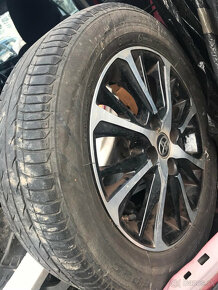 Toyota yaris alu disky s pneu 175/65 R15 5Jx15 - 4