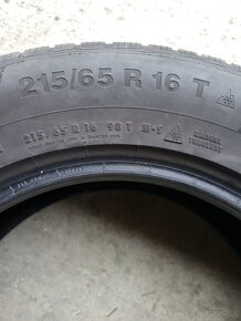 Zimné pneu Continental 215/65  R16 - 4