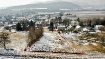 Stavebný pozemok o rozlohe 3.667m2 v obci Zborov, Bardejov - 4