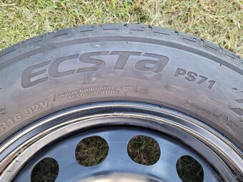 Letná sada VW/Škoda plechové disky s pneu 205/60 R16 - 4