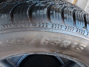 2x zimné pneumatiky 195/65 r15 - 4