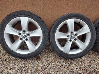 Predám originálne kolesá Volkswagen 5x112 r17 - 4