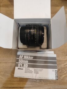 Nikon AF NIKKOR 50mm 1:1,8 D - 4