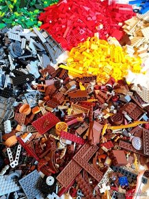 Originál lego mix značkových stavebníc 16kg - 4