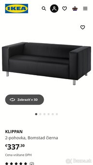 Ikea sedačka gauč pohovka - 4