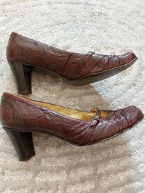 Kožené dámske topánky - 4