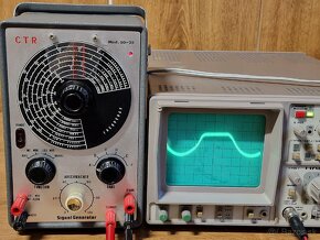 ☆ TUBE - SIGNAL GENERATOR CTR SG-25 / MADE IN GERMANY - 4