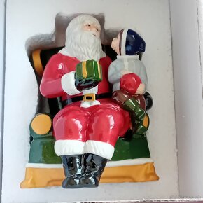 Vianočné hračky Santa na kresle 10x10x15cm od Villeroy & Boc - 4